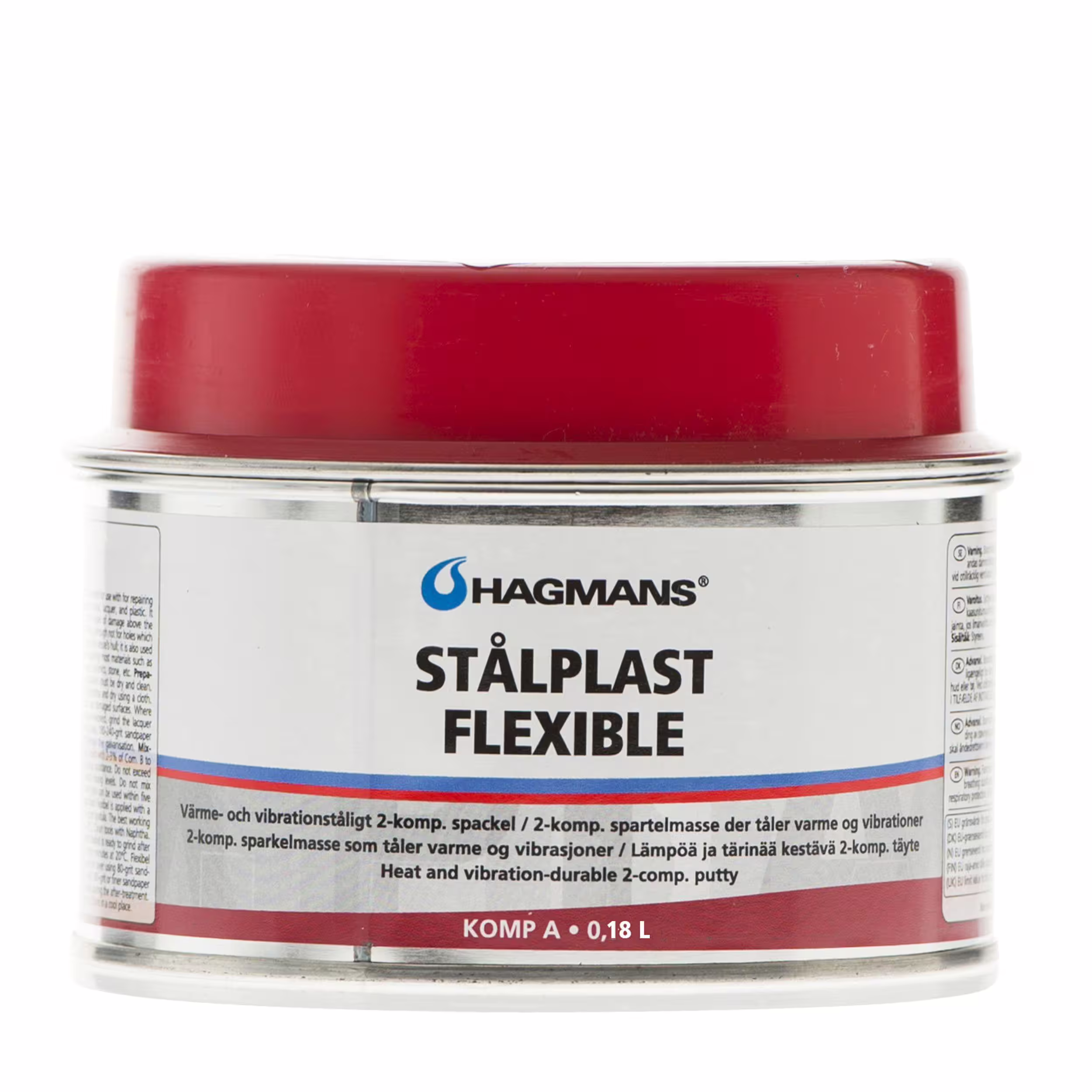 Hagmans - Stålplast Spackel Flexible