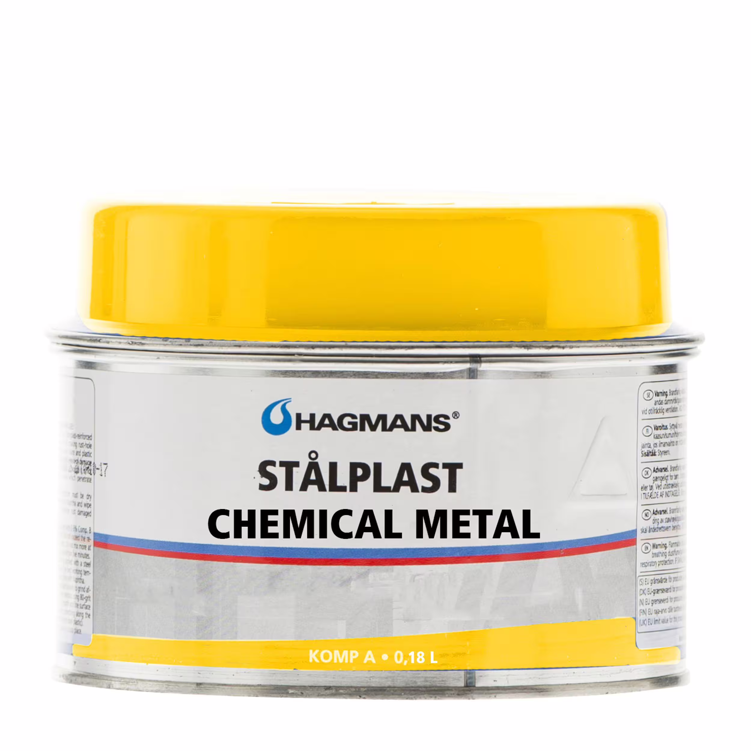 Hagmans - Stålplast Spackel Chemical Metal