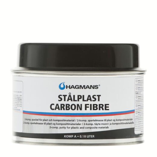 Hagmans - Stålplast Spackel Carbon Fiber