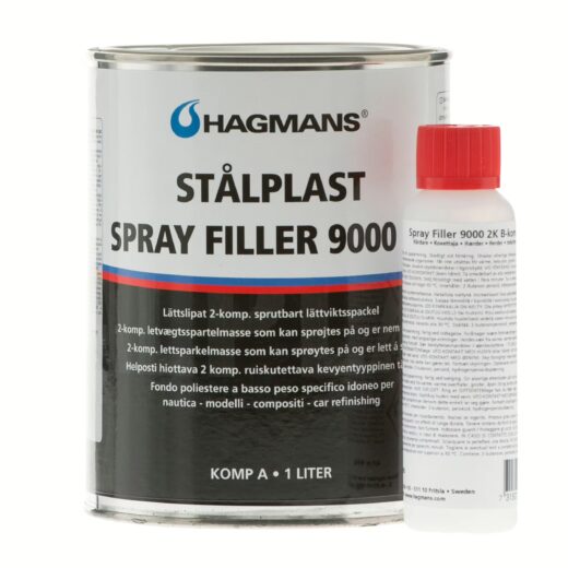 Hagmans - Stålplast Spray Filler 9000 2K