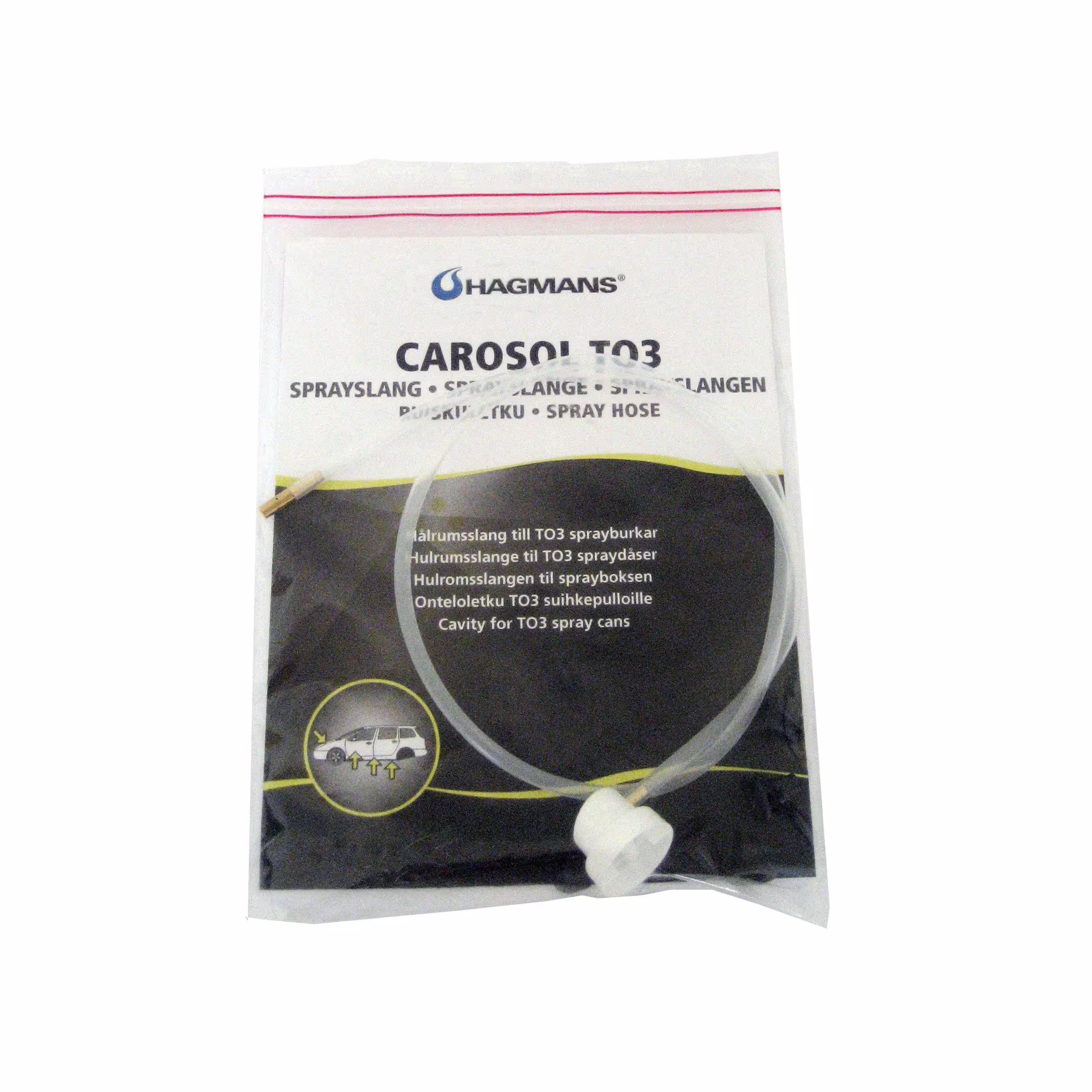 Hagmans - Carosol Sprayslang Tunnfl. Rostsk. TO3