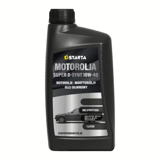Starta - Motorolja Super D-Synt 10W-40