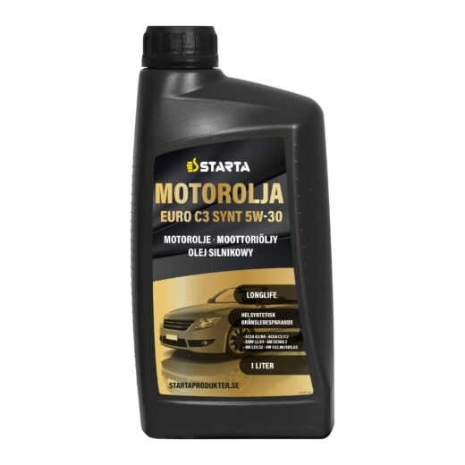 Starta - Motorolja Euro C3 Synt 5W-30