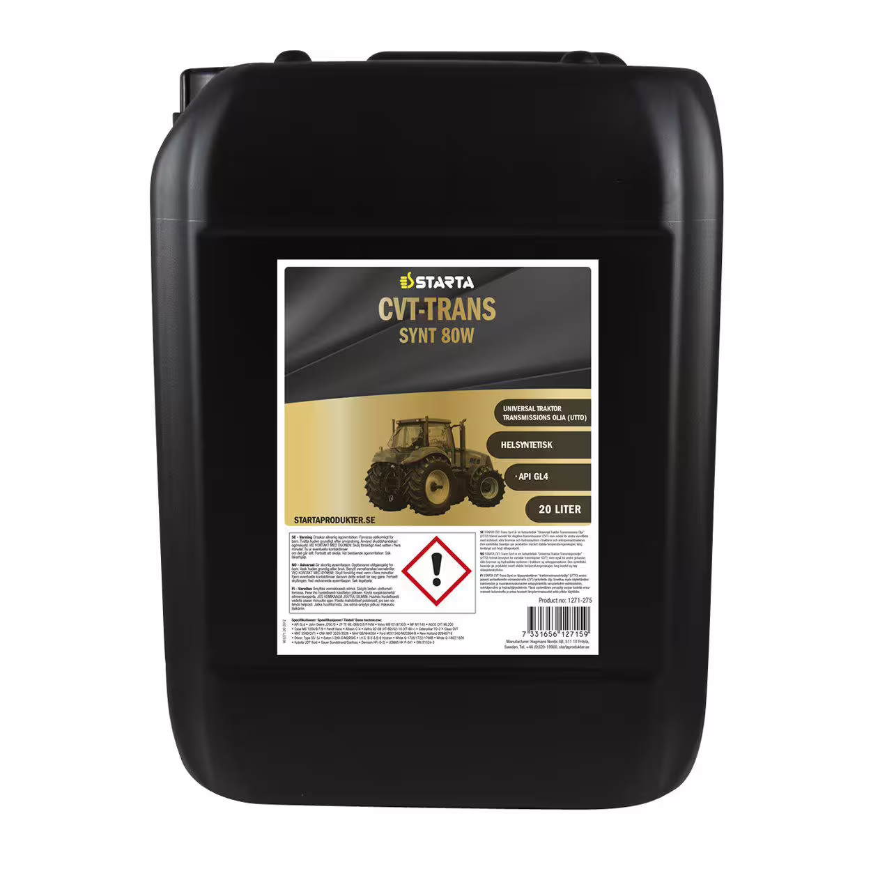 Starta - CVT-Trans Synt 80W