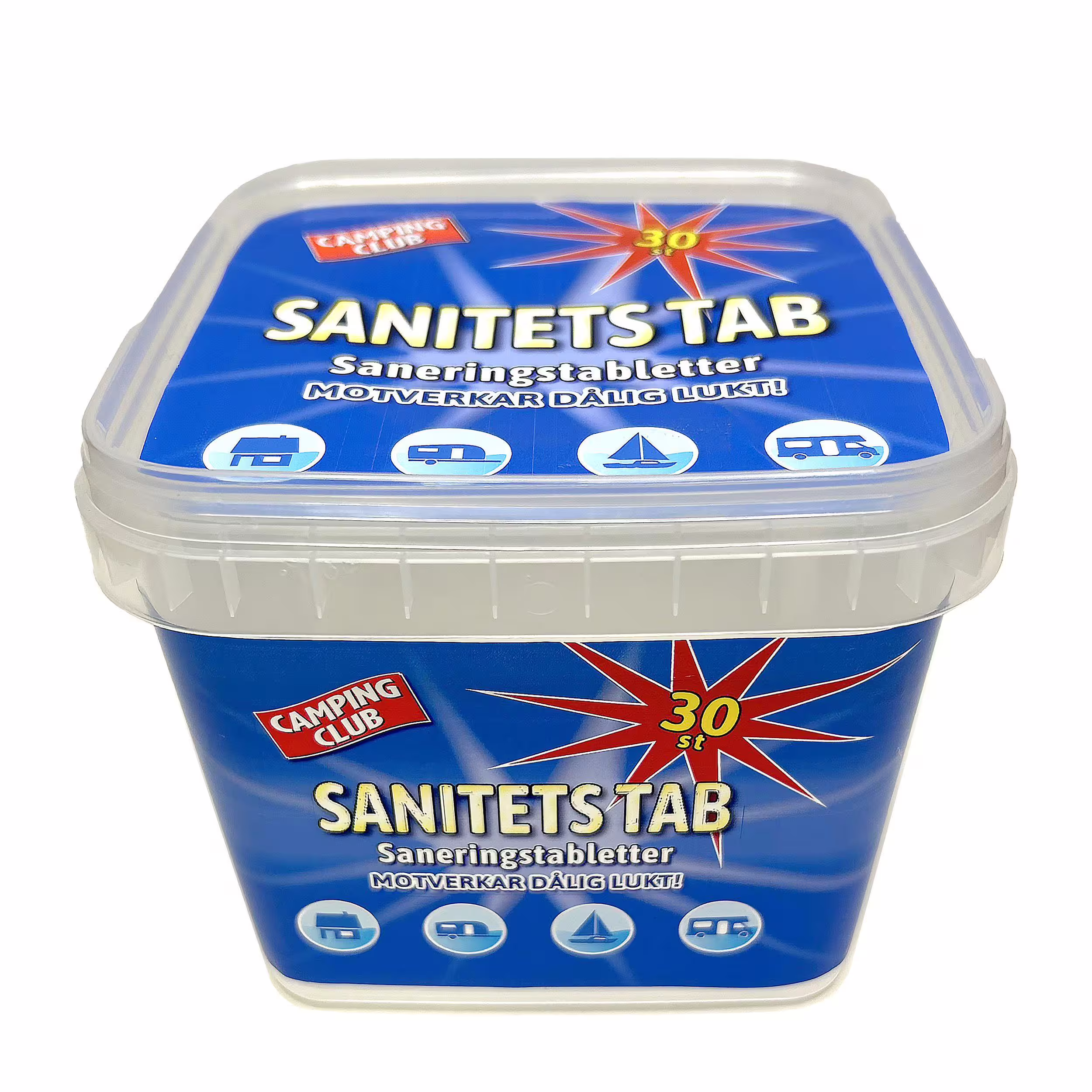 Camping Club - Sanitets Tabs 30-pack
