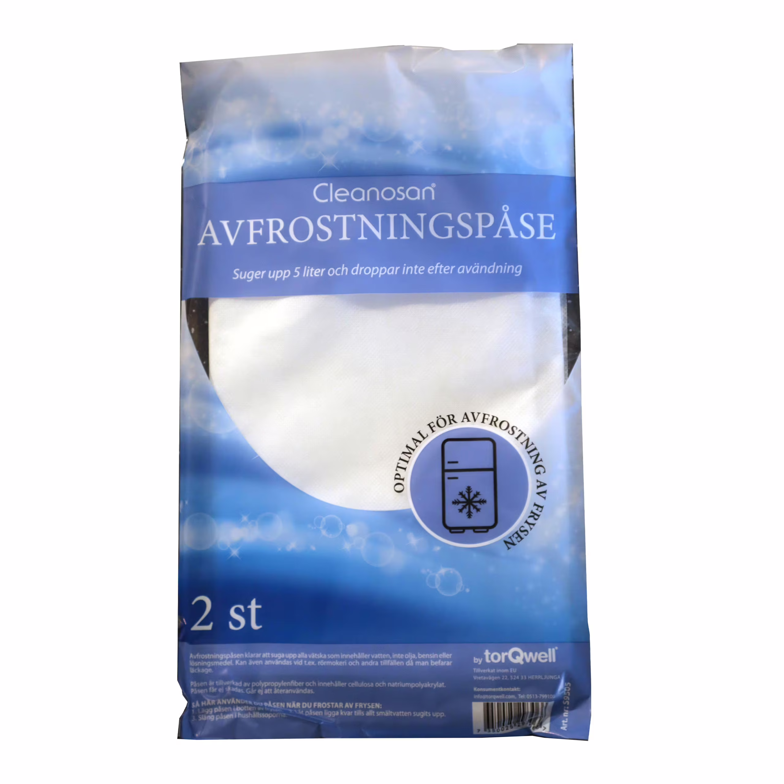 Cleanosan - Avfrostningspåse 2-pack