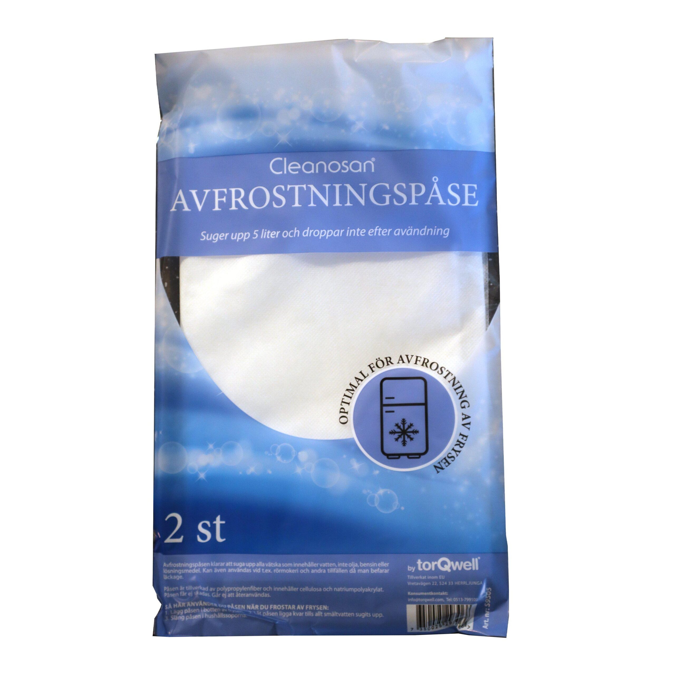 Cleanosan - Avfrostningspåse 2-pack