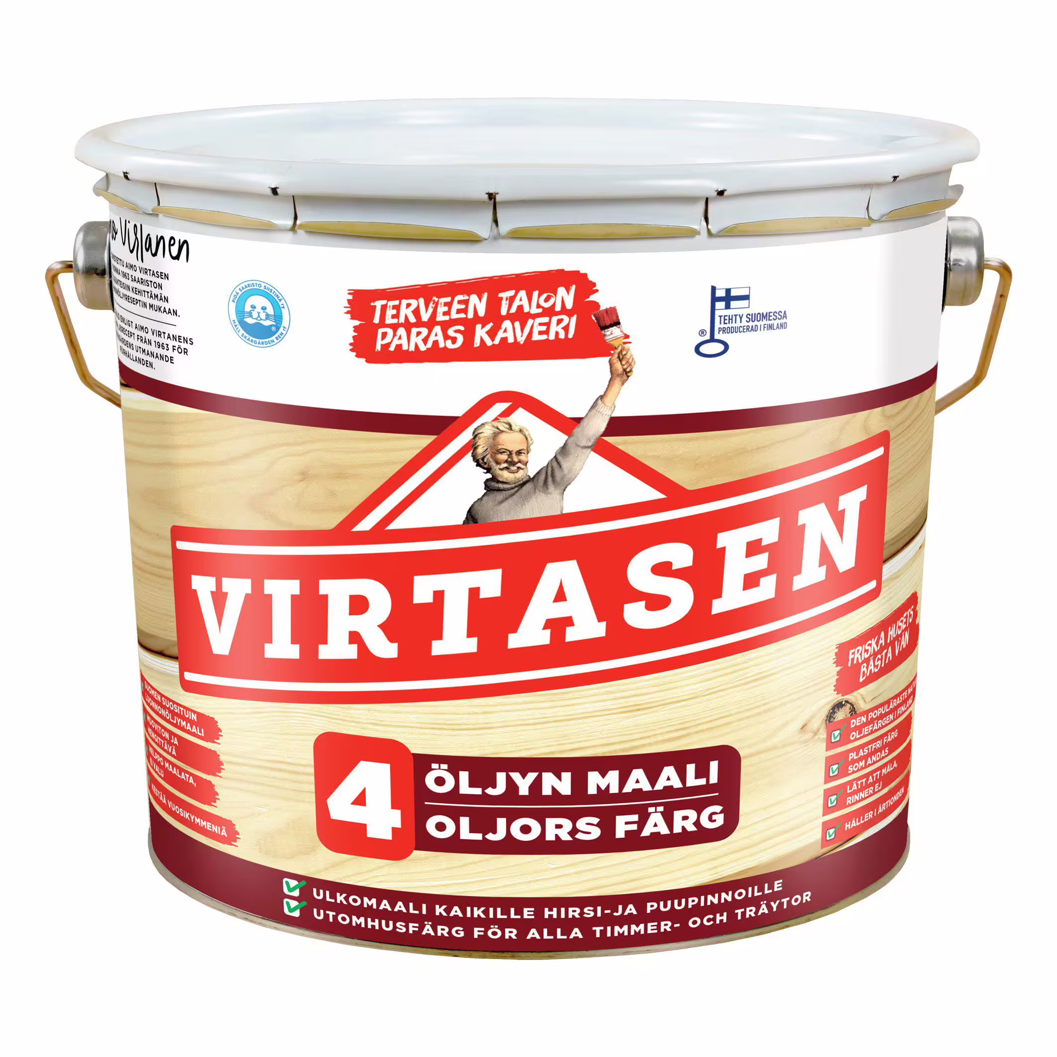 Virtasen - 4 Oljors Färg