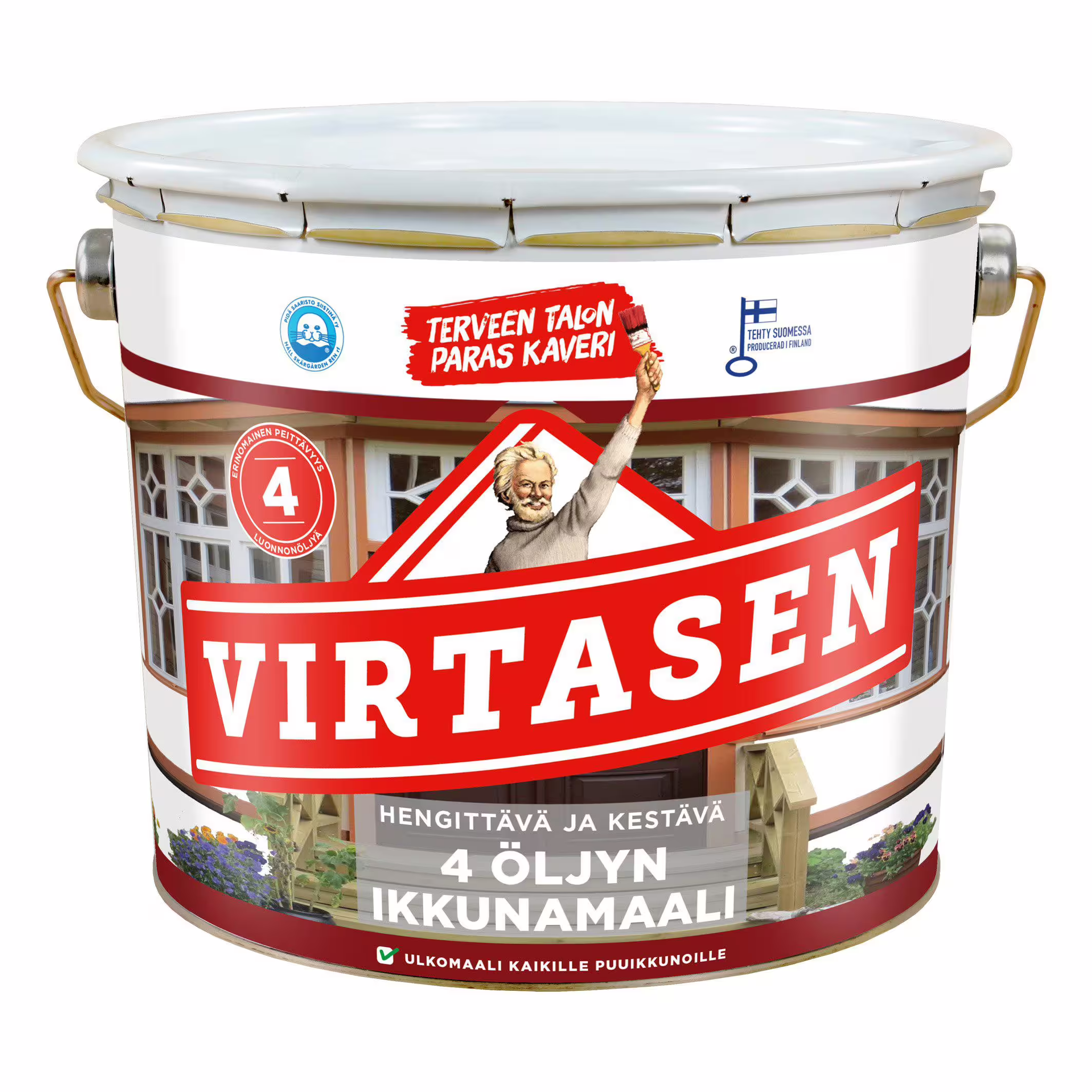 Virtasen - 4 Oljors Fönsterfärg