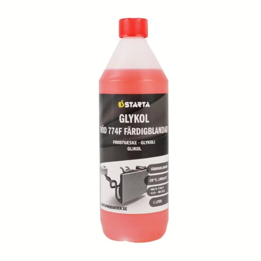 Starta - Glykol Röd 774F Färdigblandad