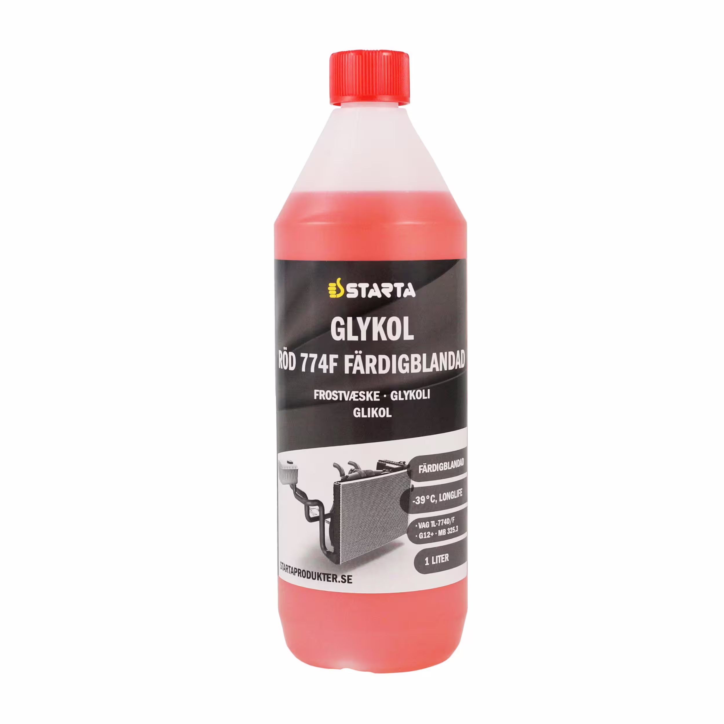 Starta - Glykol Röd 774F Färdigblandad