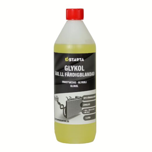 Starta - Glykol Gul Färdigblandad
