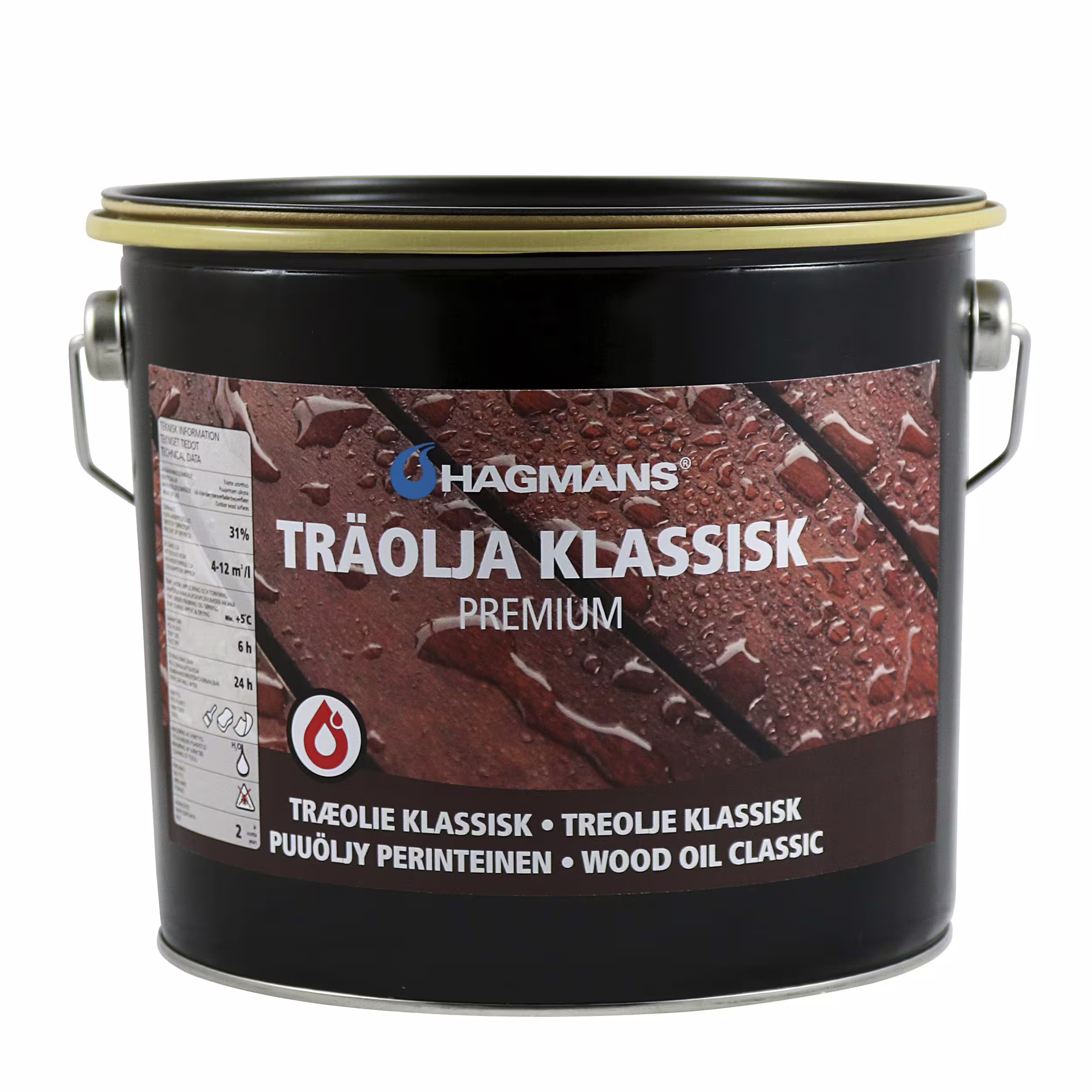 Hagmans - Träolja Klassisk Premium