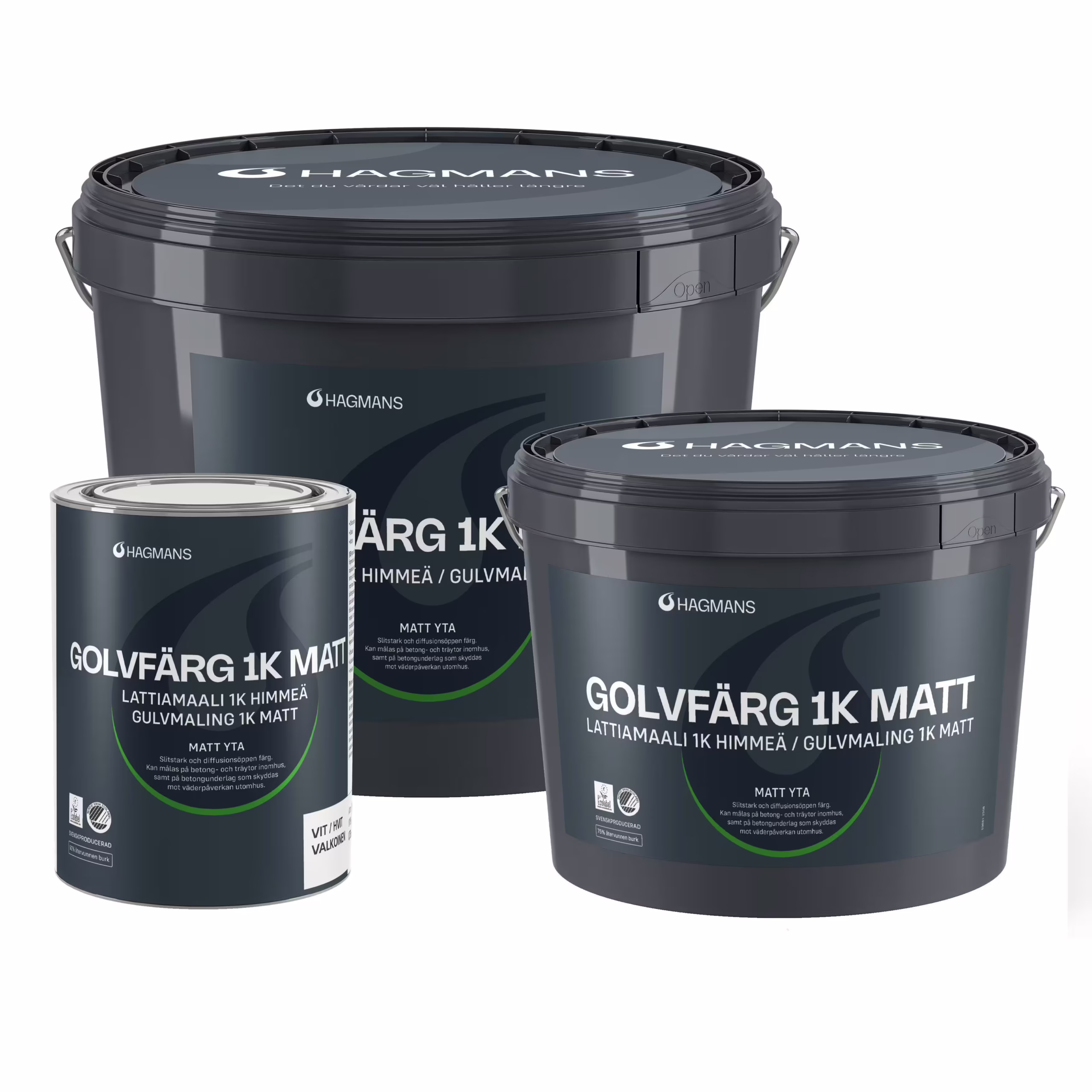 Hagmans - Golvfärg 1K Matt