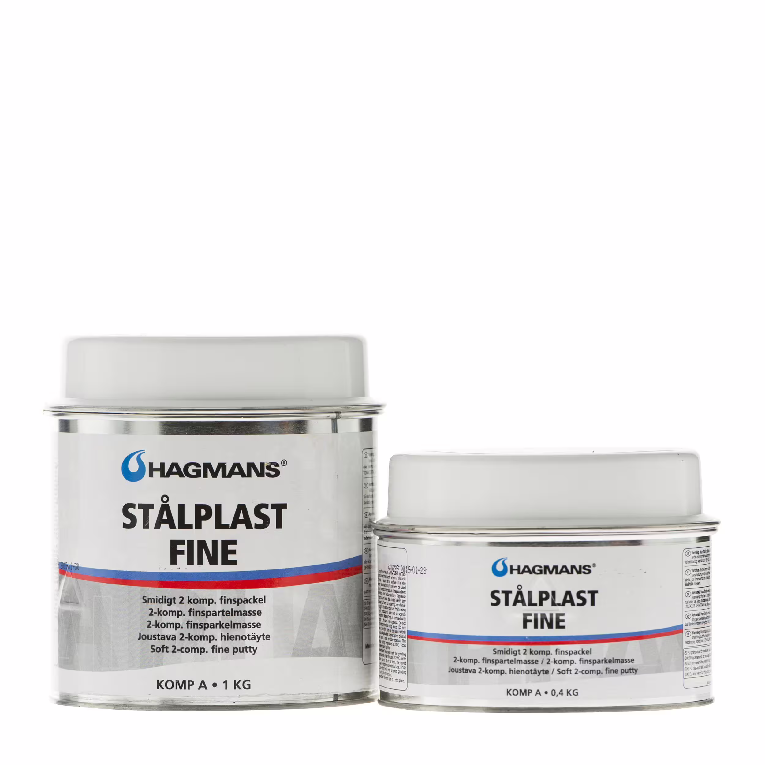 Hagmans - Stålplast Spackel Fine