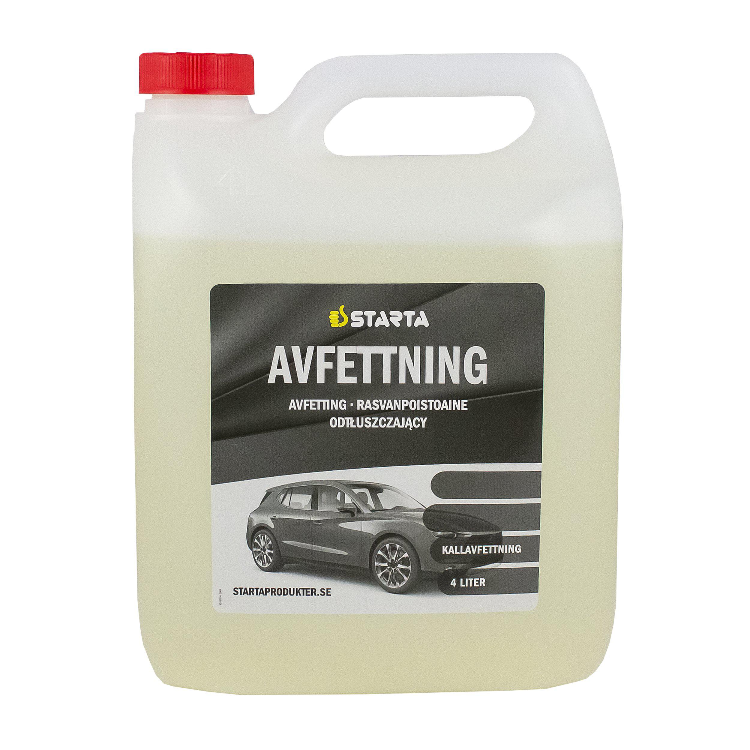 Starta - Avfettningsmedel
