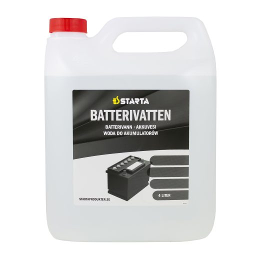 Starta - Batterivatten