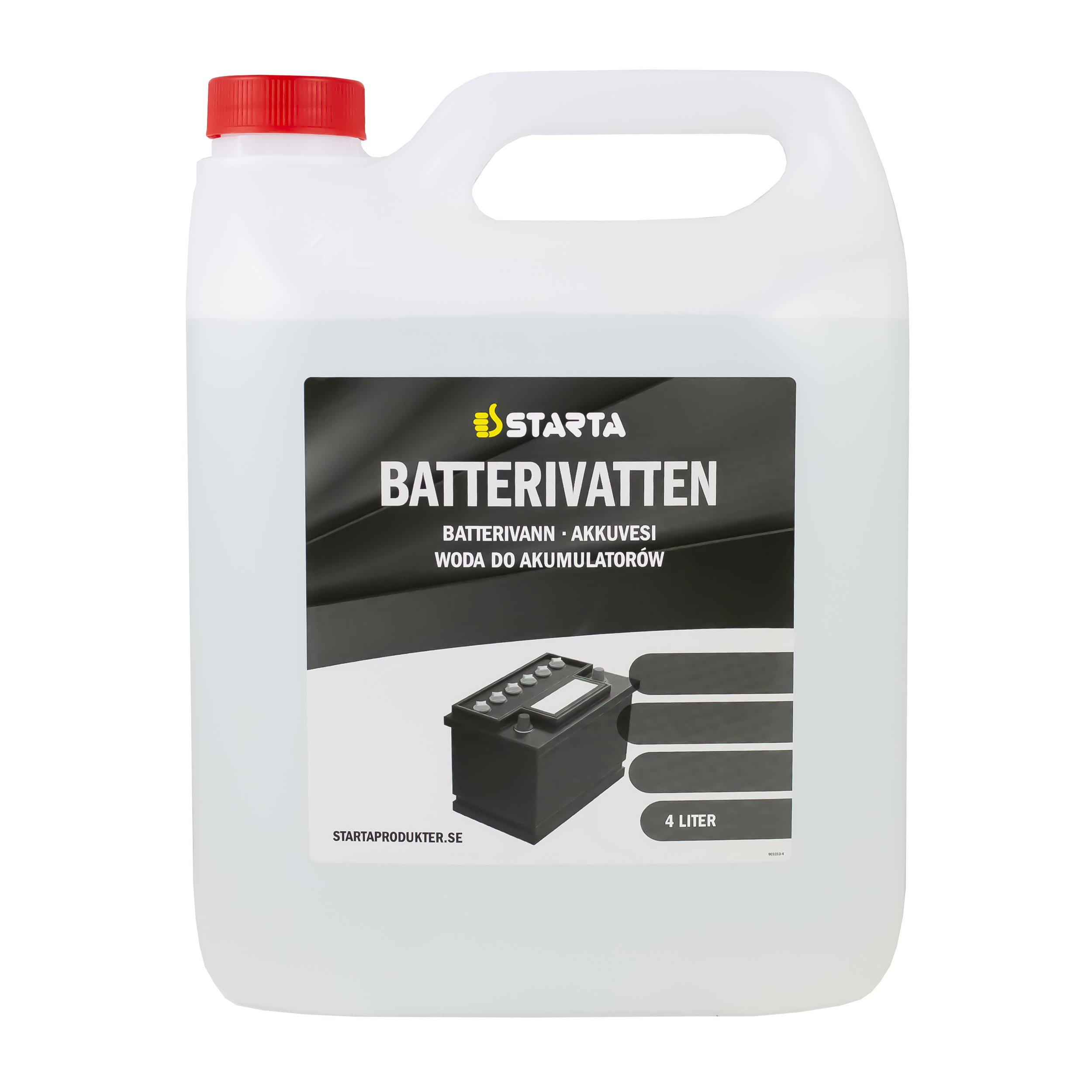 Starta - Batterivatten