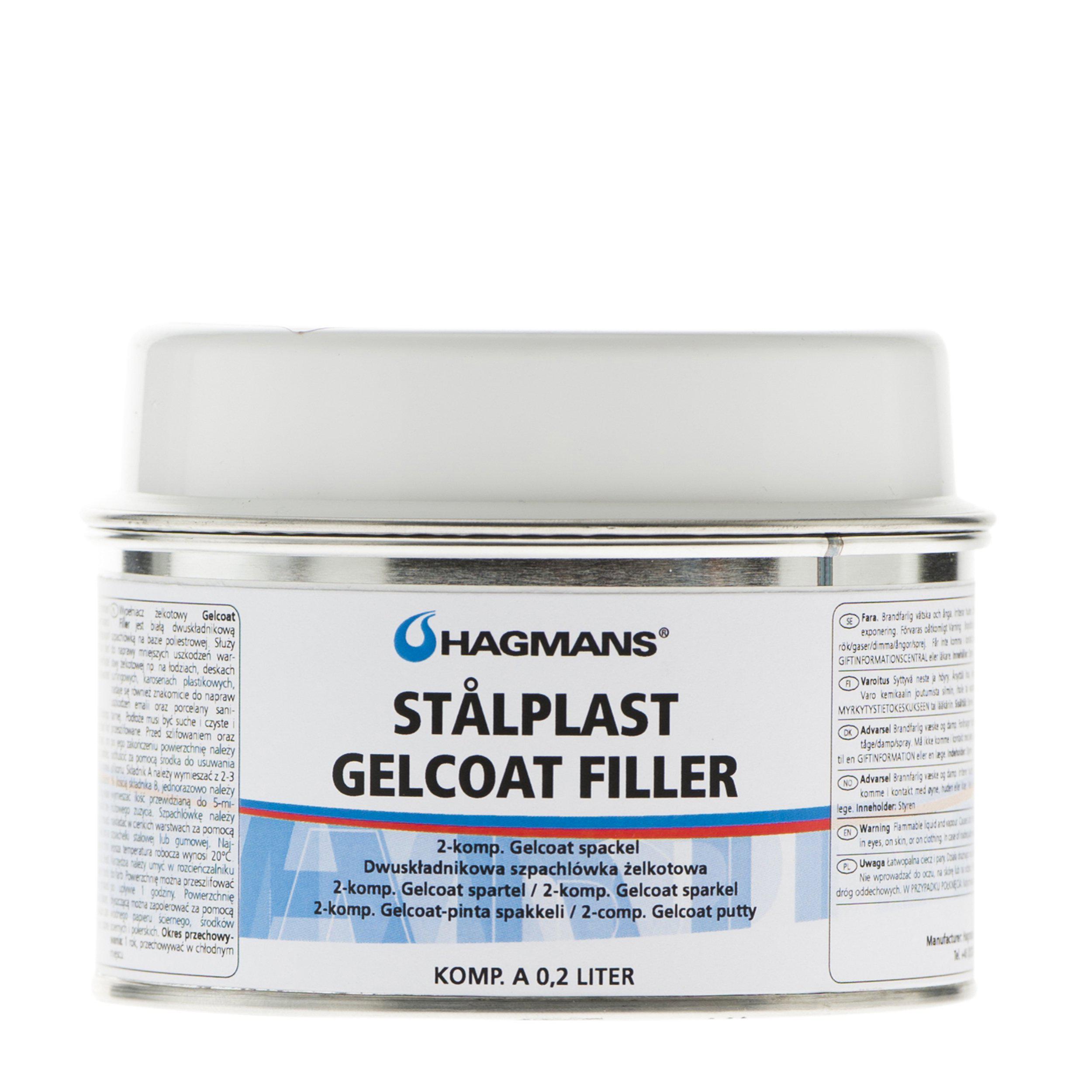 Hagmans - Stålplast Gelcoat Filler