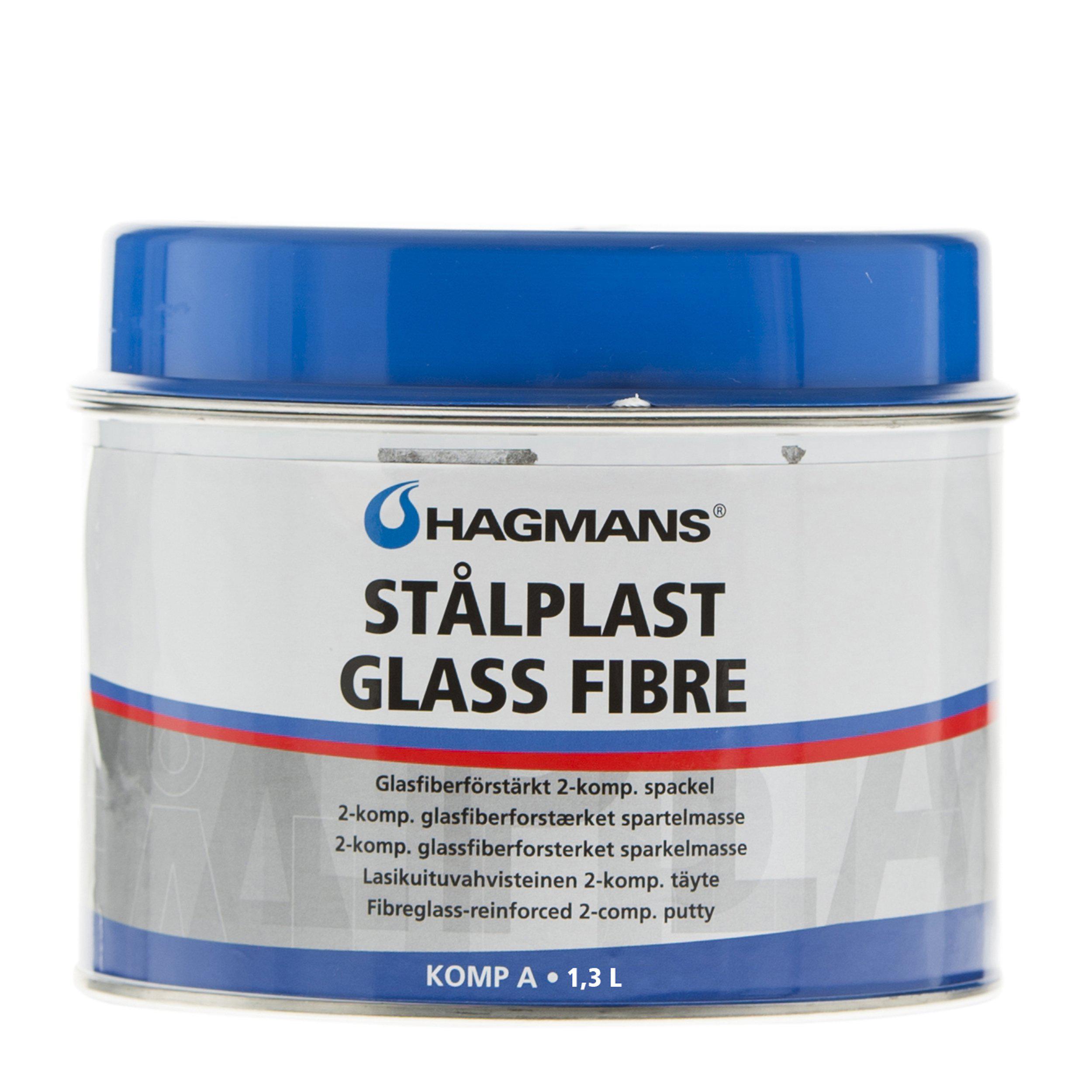 Hagmans - Stålplast Spackel Glass Fibre