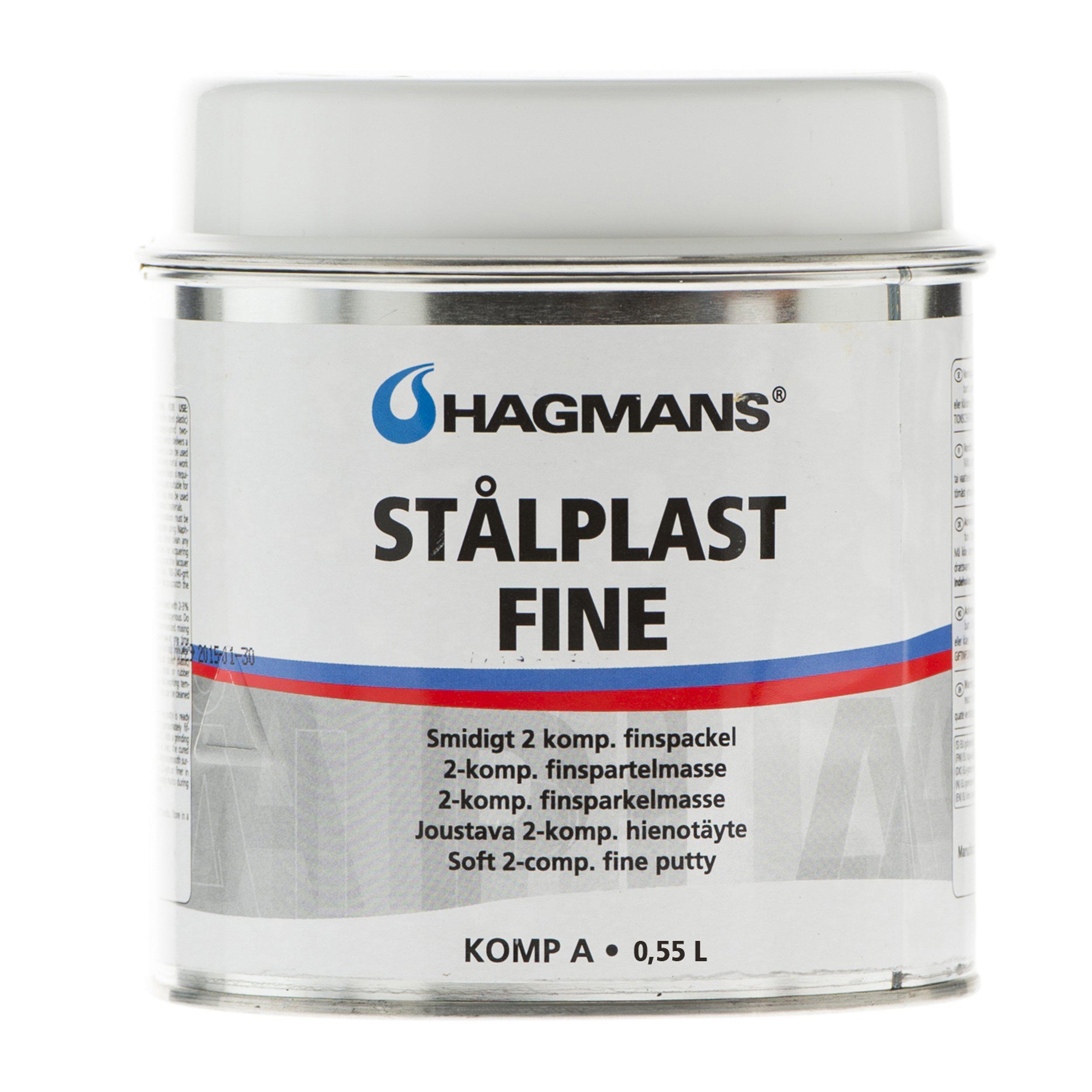 Hagmans - Stålplast Spackel Fine