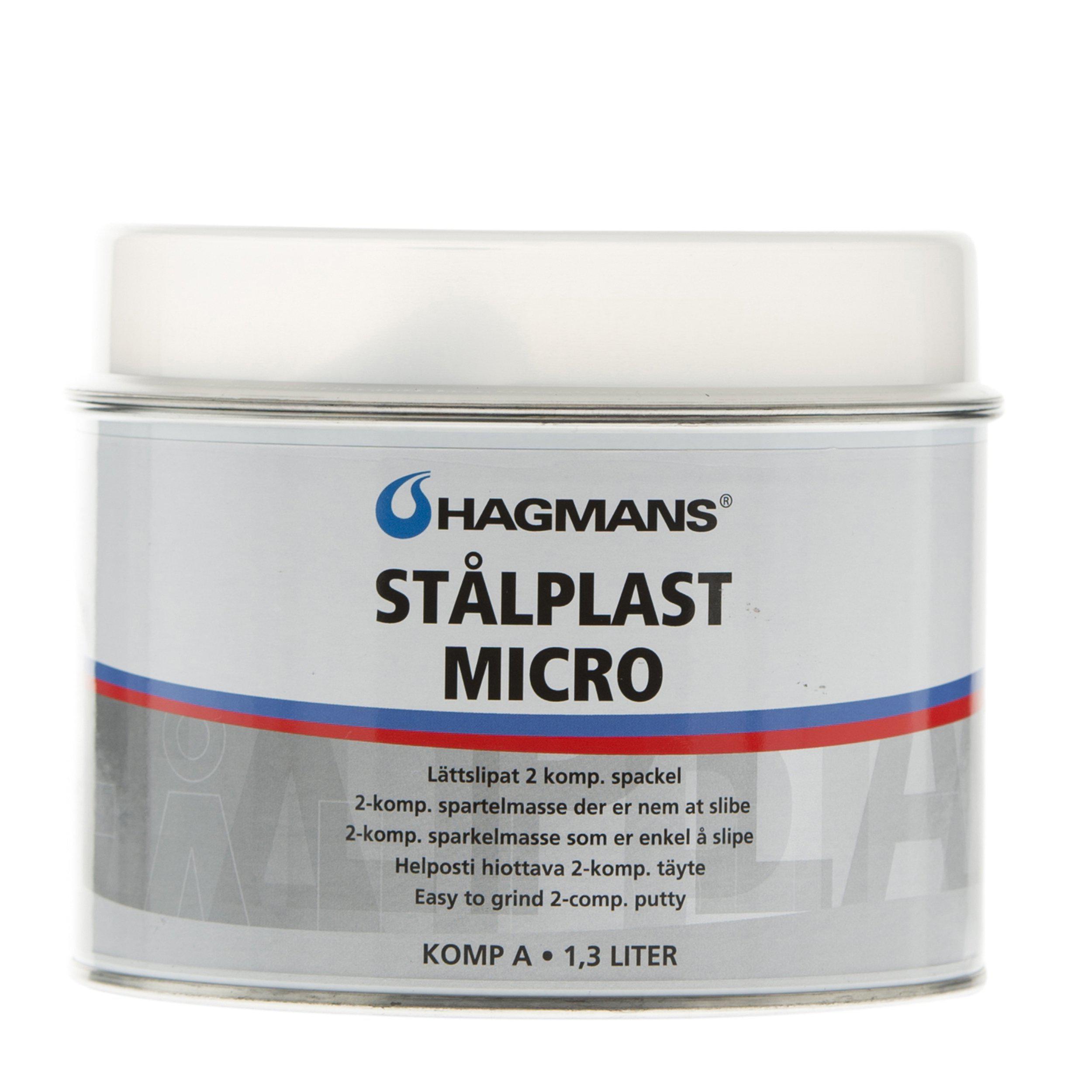 Hagmans - Stålplast Spackel Micro