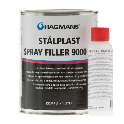 Hagmans - Stålplast Spray Filler 9000 2K