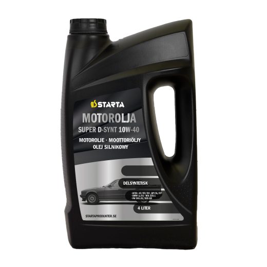 Starta - Motorolja Super D-Synt 10W-40