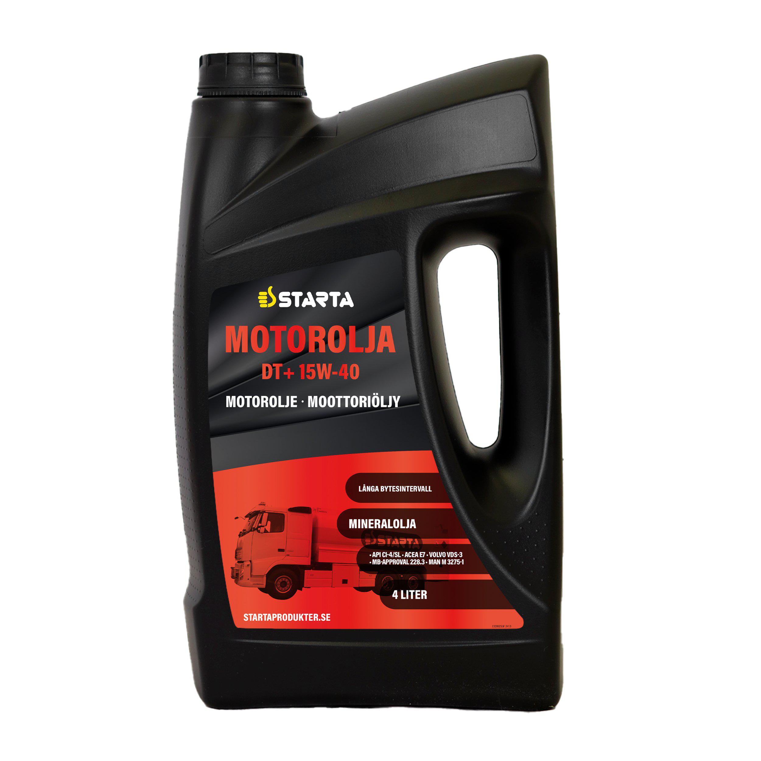 Starta - Motorolja DT+ 15W-40