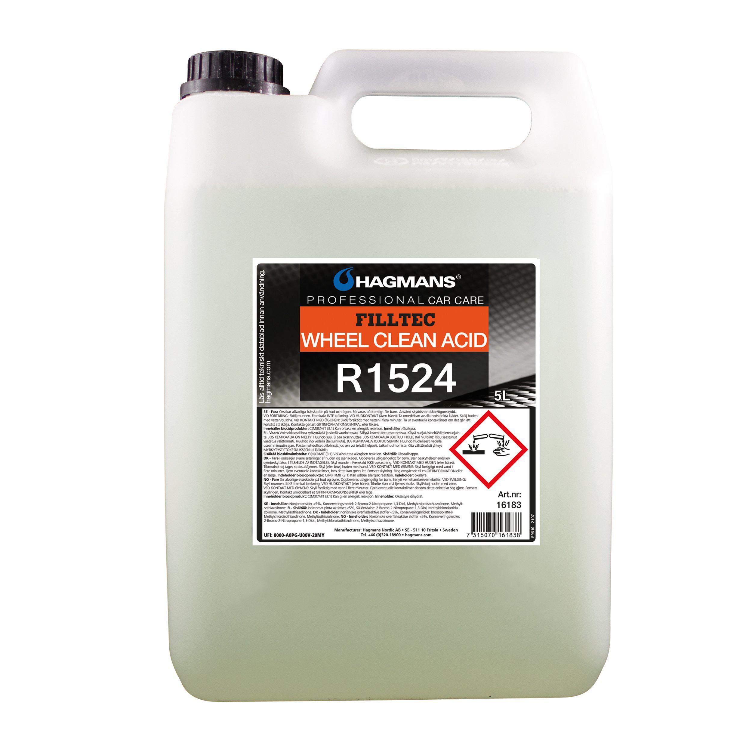 Hagmans - Filltec R1524 Wheel clean Acid