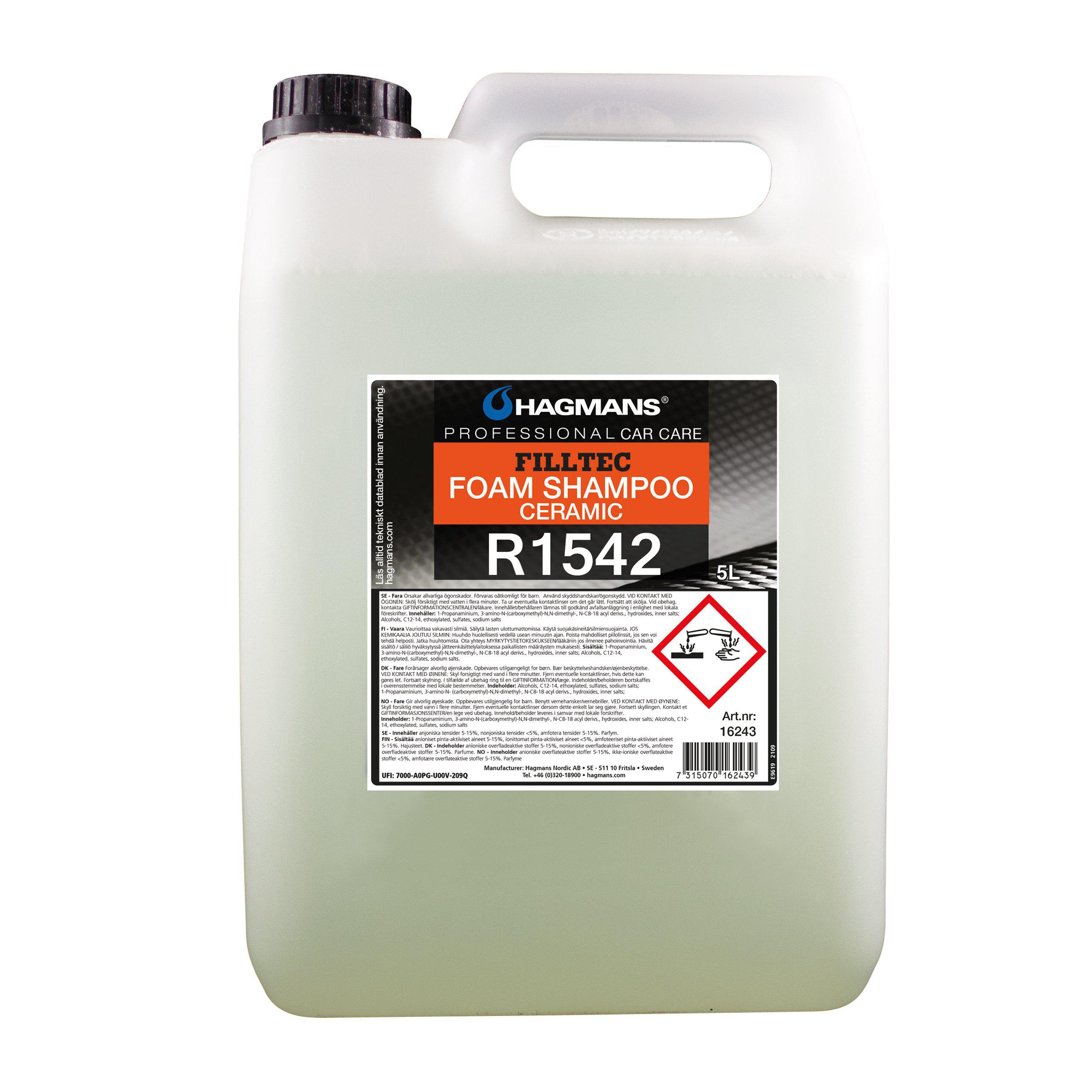 Hagmans - Filltec R1542 Foam Shampoo
