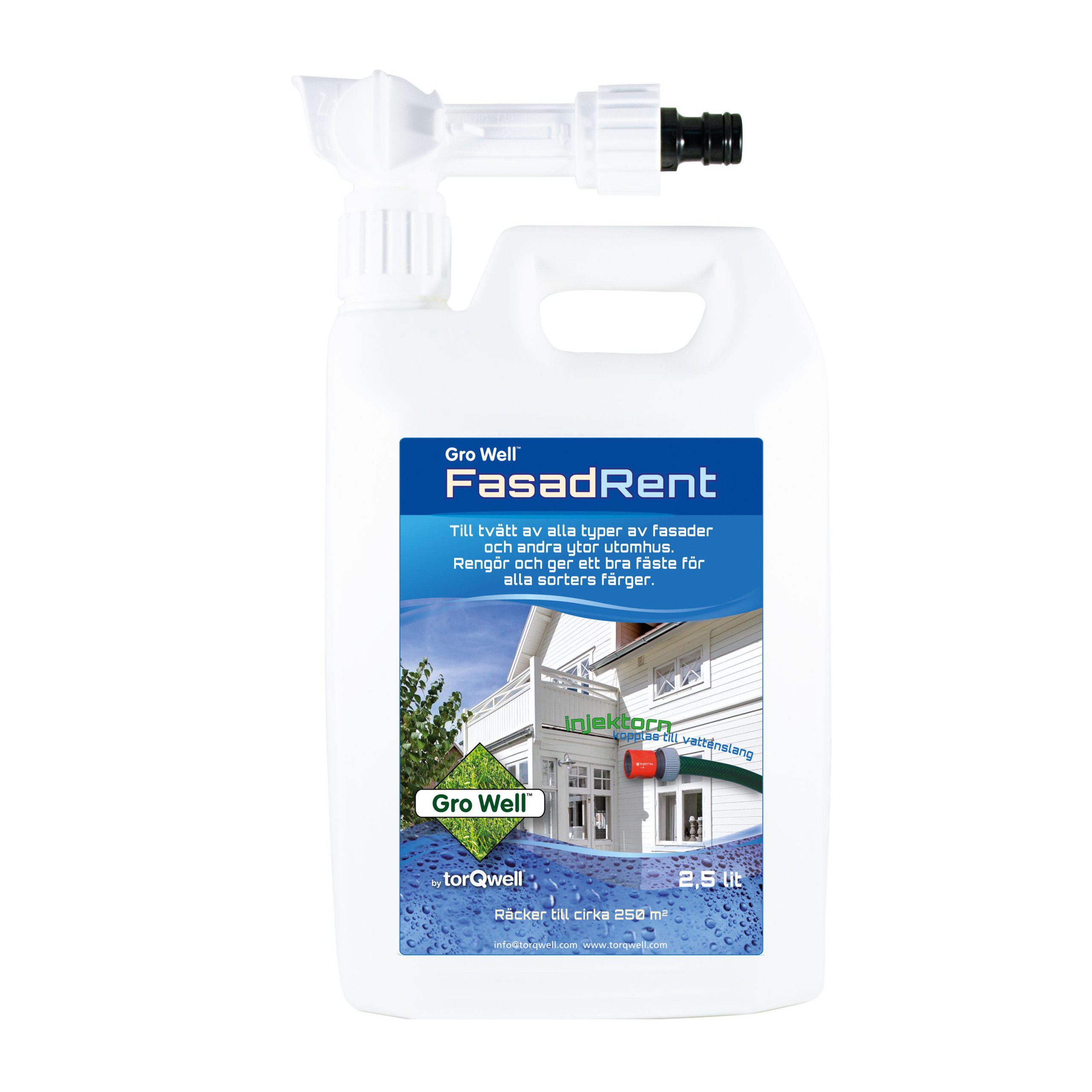 Growell - Fasadrent m Injektor