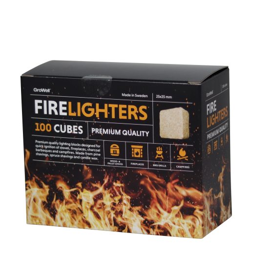 Growell - Firelighters Tabs 100-pack