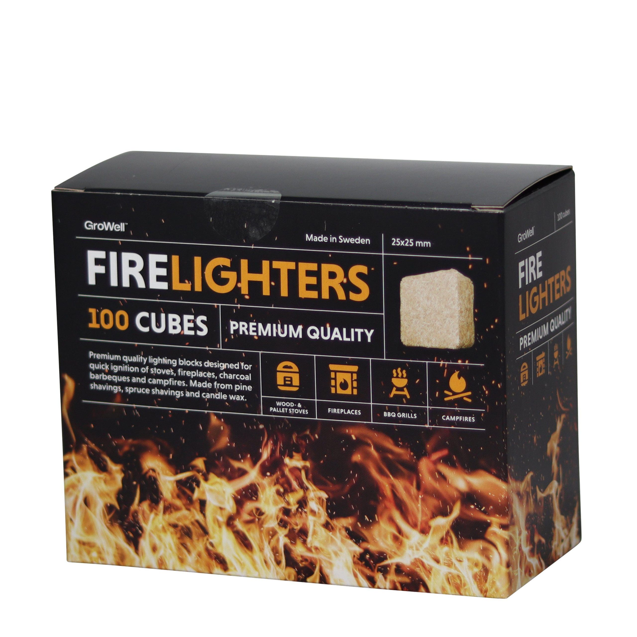 Growell - Firelighters Tabs 100-pack