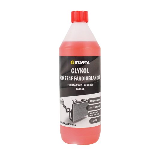 Starta - Glykol Röd 774F Färdigblandad