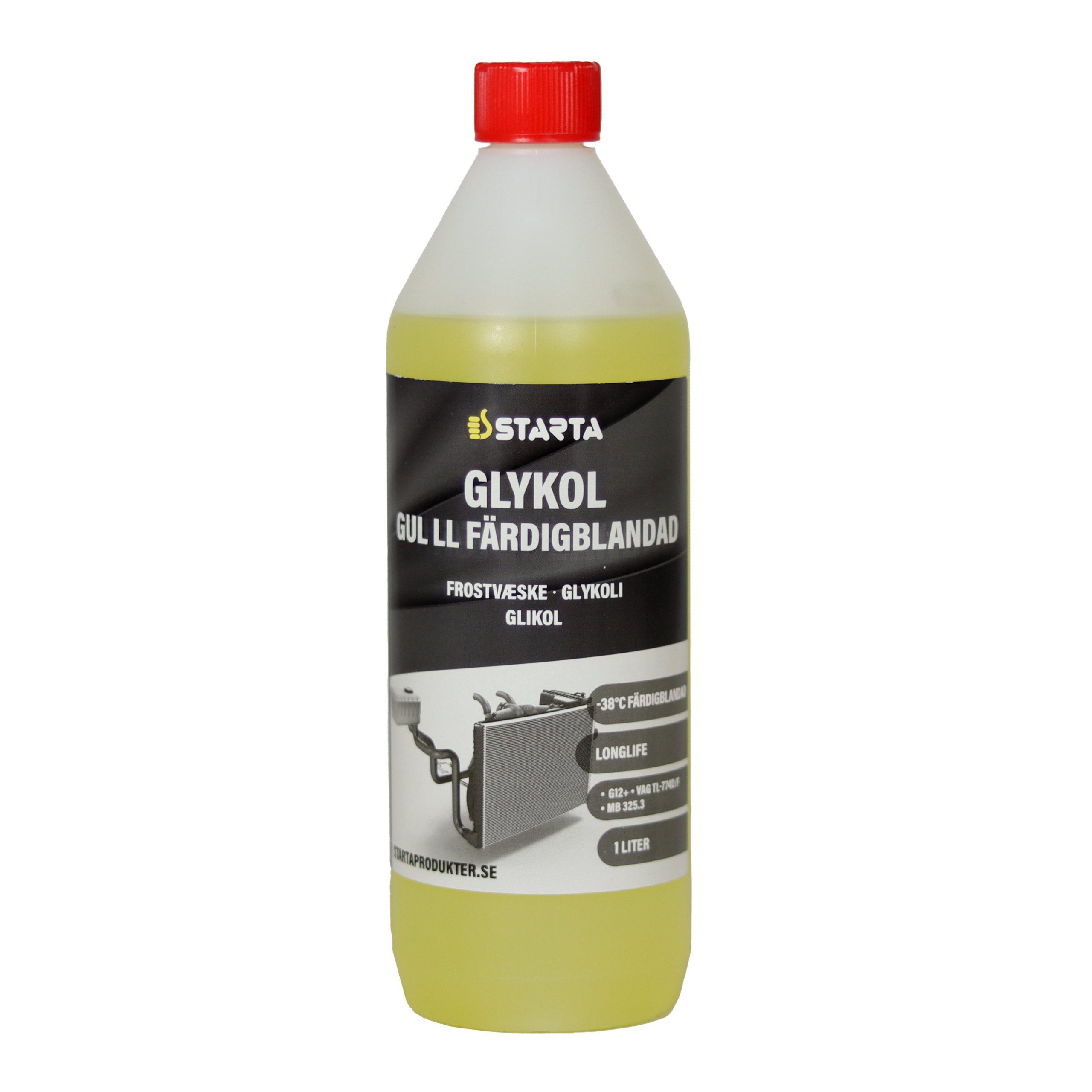 Starta - Glykol Gul Färdigblandad