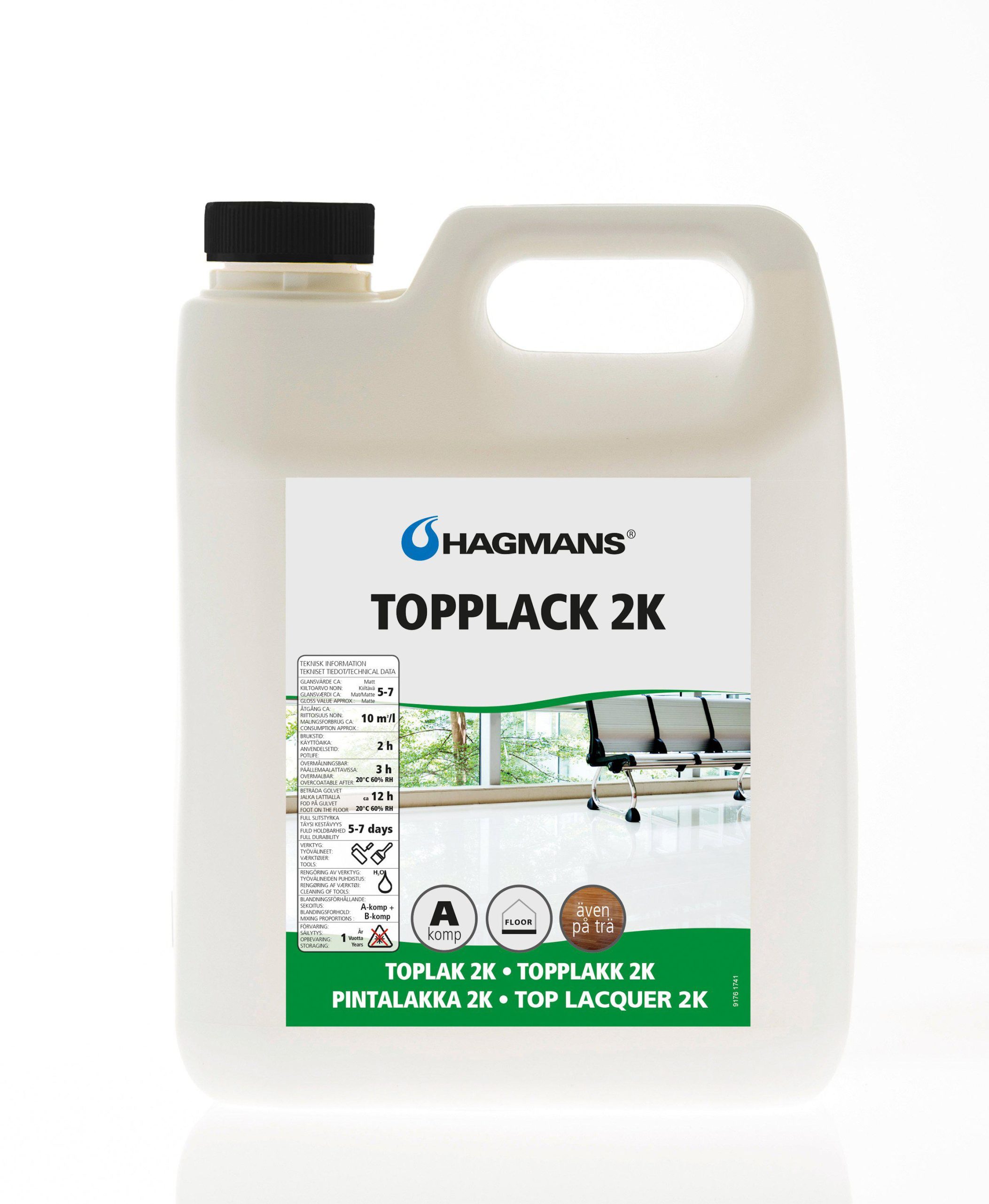 Hagmans - Topplack 2K