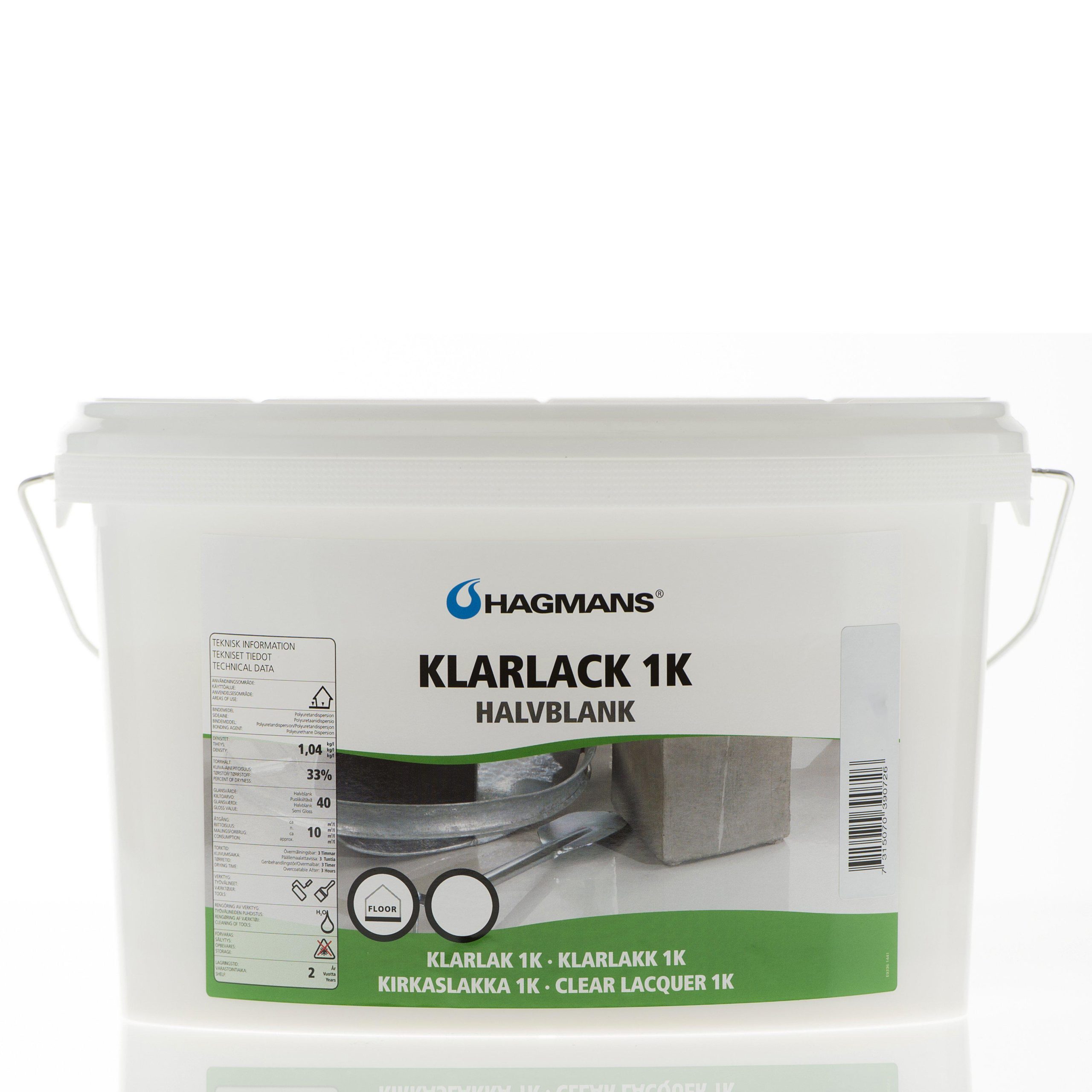 Hagmans - Klarlack 1K